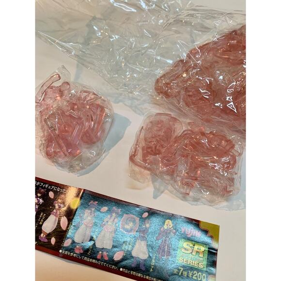 Rare Transparent Yujin SR Samurai Spirits Gashapon Figure Complete Set of 7 - Picture 3 of 7